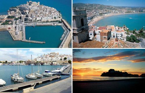 Peñíscola Casa La Xiqueta Playa,160M2,Vistas Al Mar+Wifi 빌라 외부 사진